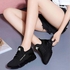 Women's Fashion Printed Breathable Sneakers-33-Black