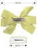 Aiwanto 2 Sets of Cute Cotton Handmade Hair Bow Clips Mint Green/Yellow Green