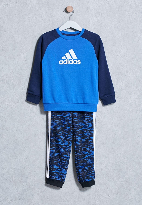 Infant Terry Sweatshirt + Sweatpants Set