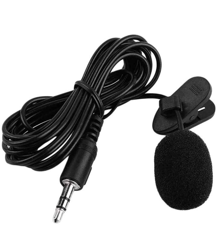 Lapel Lavalier Microphone 46509 Black