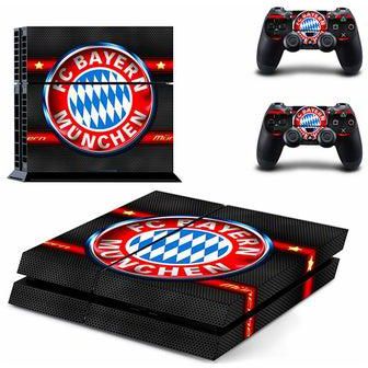 Fc Bayern Munich Design Printed Gaming Console Skin Sticker For Sony PlayStation 4