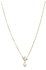Gold Plated Necklace 0.3 Carats by She, B115-08