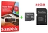 Sandisk 32gb USB, Flash Disk + 32gb, Micro SD Memory Card
