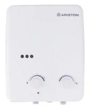 Ariston Gas Water Heater, 6 Liters, White - DGI 6L DF LPG