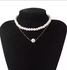 Round Pearls Chain Fashion Necklace