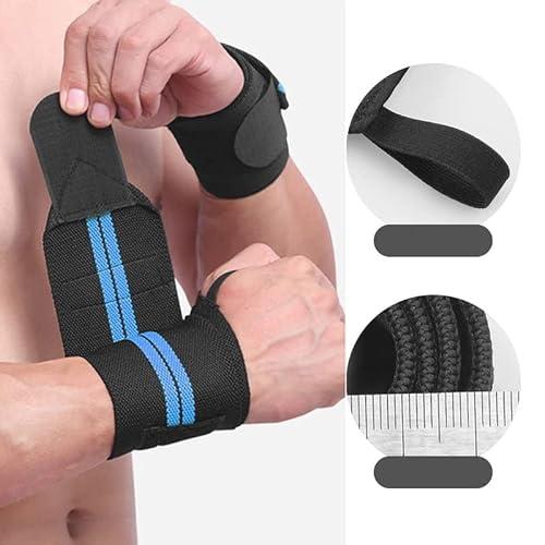 one piece 1 2pcs wristband wrist support weight lifting gym training wrist support brace straps arthritis support sleeve support gloves 7 868047