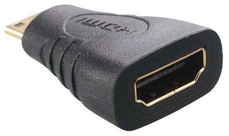 Bluelans HDMI Female To Mini HDMI Male Adapter Adaptor Connector Black For Laptop Cameras
