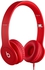 Beats C Solo HD On-Ear Headphone Monochromatic Red