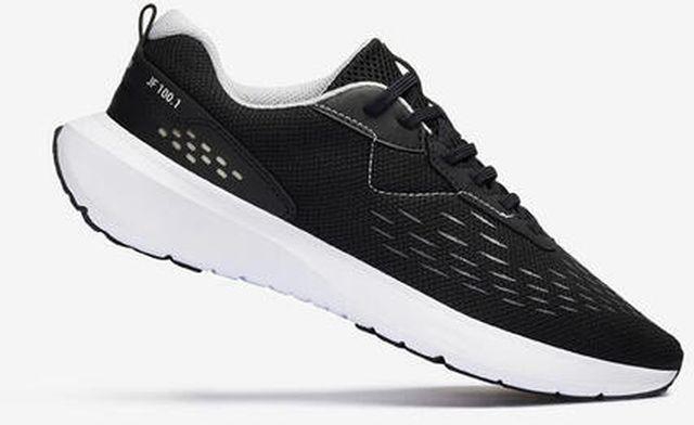Decathlon Men's Running Shoes Jogflow 100.1 Black Grey