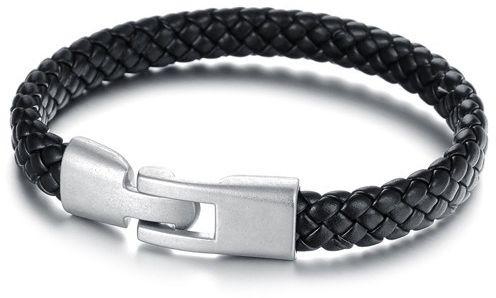 JewelOra Men PU Leather Bracelet Model TY-PH820