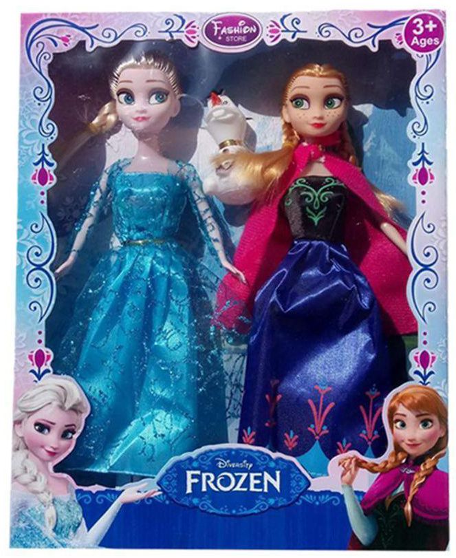Disney Frozen Princess Elsa And Anna Frozen Doll Set