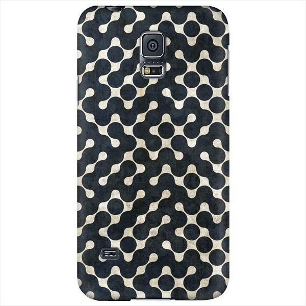 Stylizedd  Samsung Galaxy S5 Premium Slim Snap case cover Gloss Finish - Connect the dots - Black