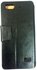 Leather wallet case for Honor 4C lite Black
