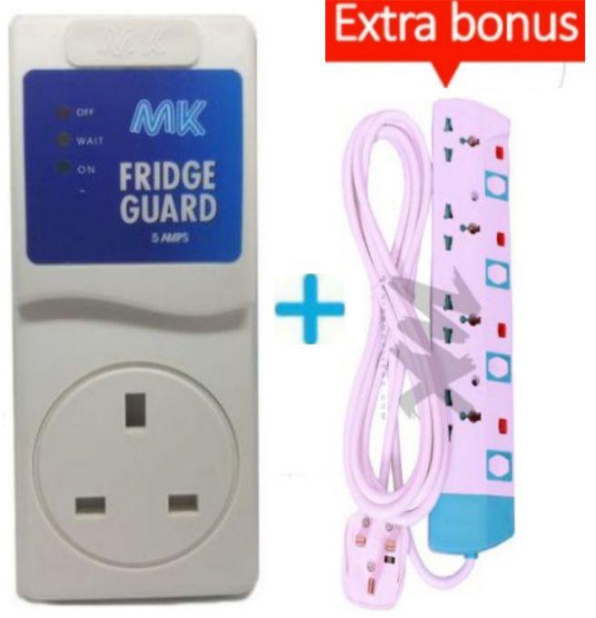 MK Fridge Guard + 4 -way Power Extension Cable