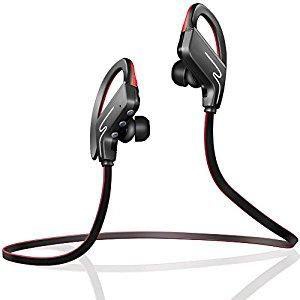 GranVela Wireless Bluetooth for Sony and Samsung series SP6 Mini Lightweight V4.1 Stereo Sport in Black