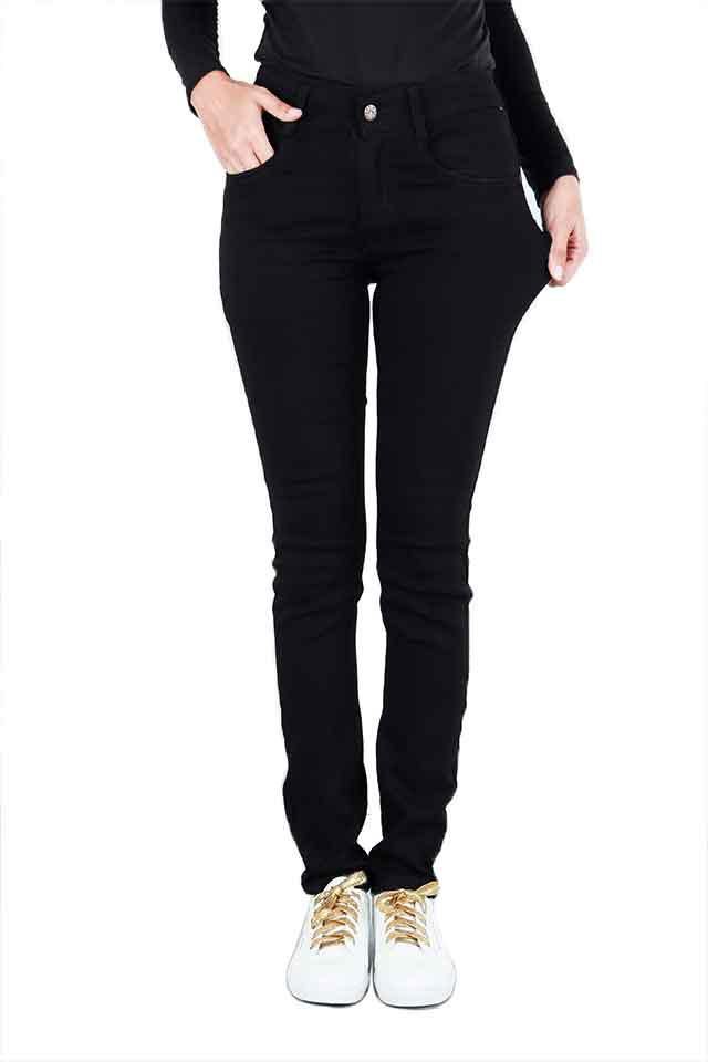 KM Authentic Skinny Jeans J21174 - 13 Sizes (Black - Navy Blue)