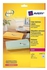 Avery® L7551-25 Crystal Clear Address Labels, 1625/Pack, 38.1 x 21.2 mm