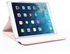 360 Degree Rotating Litchi Leather Stand Case for iPad Air w/ Wake up / Sleep Function - Pink