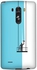 Stylizedd LG G3 Premium Slim Snap case cover Gloss Finish - Paint Hanger (Blue)