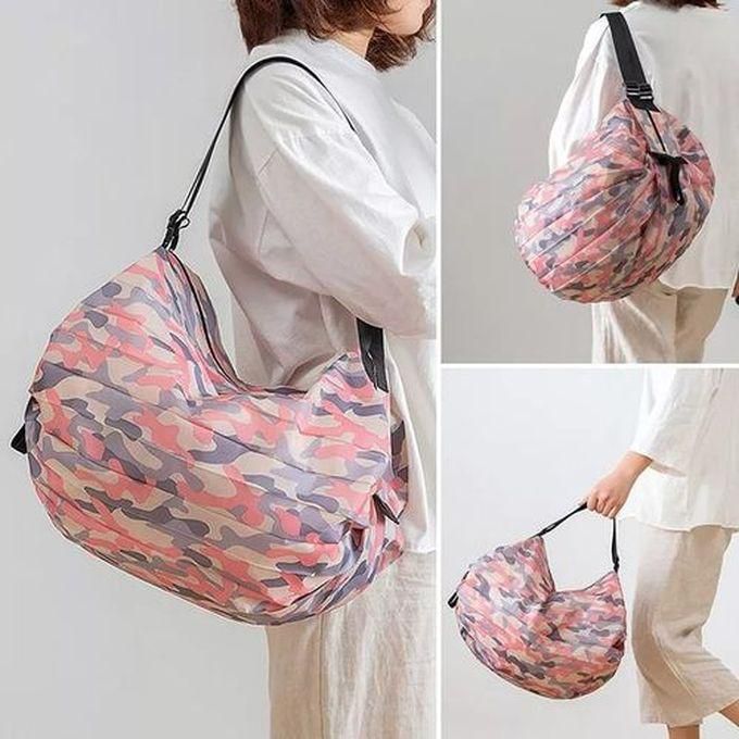 Fashion Foldable Reusable Grocery Shopping/gym Bag