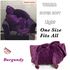 Mintra Super Soft Unisex Blanket Cape / Hoodie - One Size Fits All (Purple)