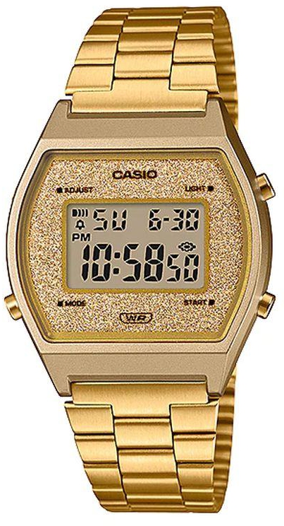 Casio Watch Youth Vintage Gold Dial Stainless Steel Band B640WGG-9DF