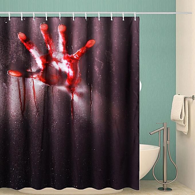 Generic 71 Scary Bathroom, Scary Shower Curtain