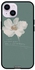 Protective Case Cover For Apple iPhone 14 Plus 6.7" 2022 White Flower (2)