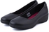 LARRIE Ladies Casual Comfort Slip On Loafers - 6 Sizes (Black)