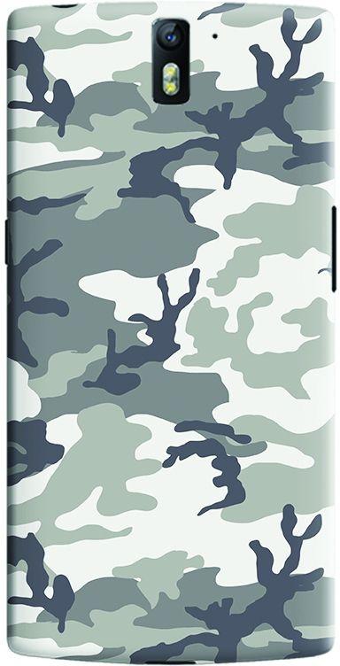 Stylizedd OnePlus One Slim Snap Case Cover Matte Finish - Artic Camo