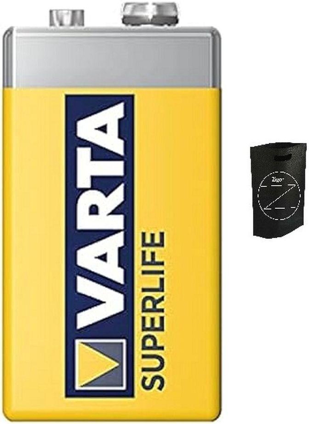 VARTA Battery 9 Volt + Zigor Special Bag