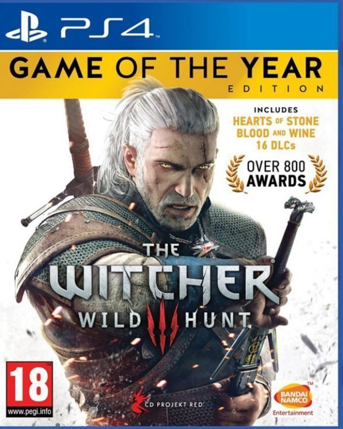 Bandai Namco PS4 Witcher 3 Wild Hunt - Game Of The Year Edition