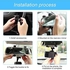 Moioee Universal 360° Rotation Expandable Car Rear View Mirror Phone Mount for Most Mobile Phone Devices