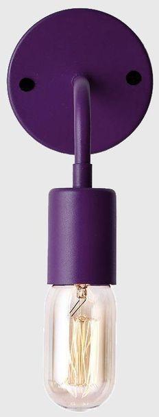 Elaf Simple Wall Lamp - Purple
