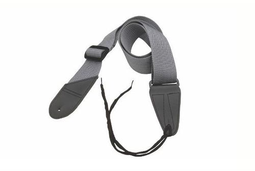 OSS GSA10GR Guitar Strap with Leather Ends (Gray)