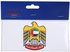 ملصق ماجين صقر علم الإمارات