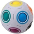Generic Rainbow Ball Magic Cube Fidget Toy Puzzle Magic Rainbow Ball Puzzle Fun Fidget Matching Colors Game