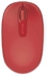 Microsoft Wireless Mobile Mouse 1850 - Red