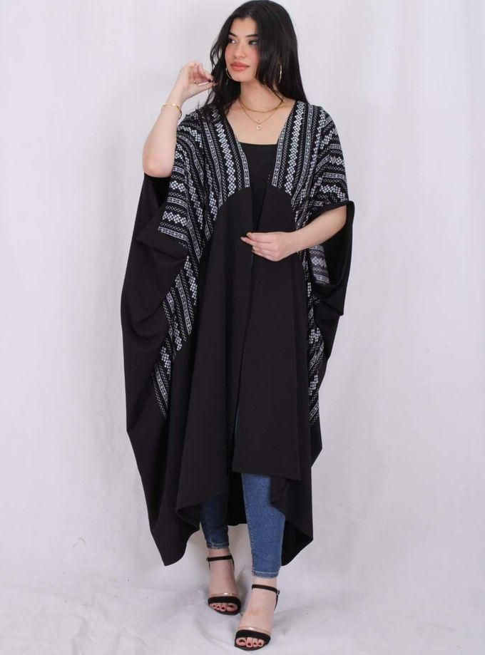 Ricci Casual Black Kimono For Woman