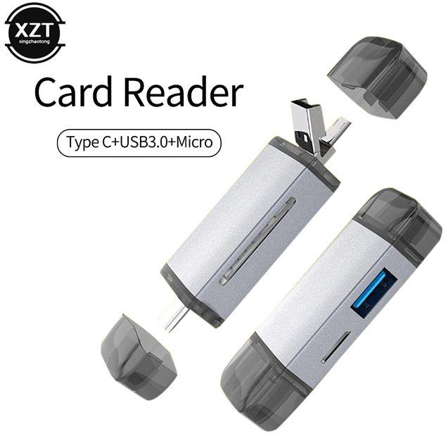 Type C 6 In 1 Card Reader Usb 3.0 Micro Usb 2.0 USB Hubs