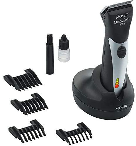 Moser 1871-0171, Chromstyle Professional Cord/Cordless Hair Clipper, Black (Pack of 1)