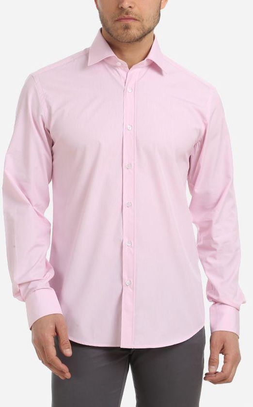 Cellini Shadow Striped Shirt - Light Pink