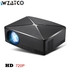 WZATCO C80 UP HD MINI Projector 1280x720 Resolution Android 6.0 WIFI Proyector LED Portable HD Beamer For Game Movie Home Cinema WOEDB