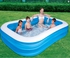Ji Long Giant Inflatable Kiddie Pool 262cm*175cm*50cm - No:10291