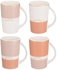 Get Lotus Dream Porcelain Mug Set, 4 Pieces with best offers | Raneen.com