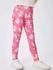 SHEIN Toddler Girls Unicorn & Star Print Leggings Pink