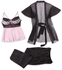 Deluxe Sleepwear Moments Of Relaxation -Satin Tulle 3 Pieces