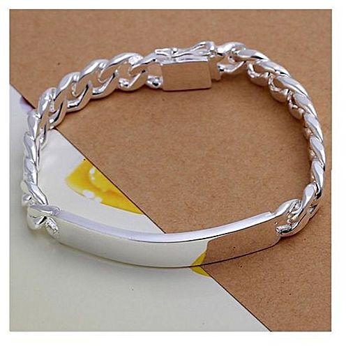NYKKOLA Beautiful Jewellery 925 Solid Silver Classic Design Bracelet For Women Mens