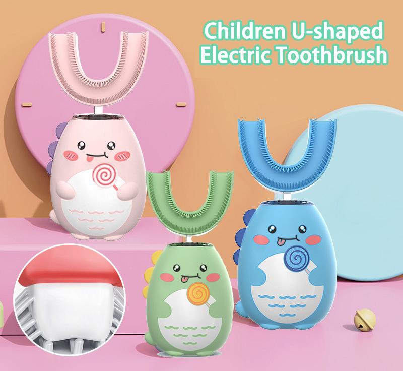 Children U Shaped Smart Electric Toothbrush (3 Colors)