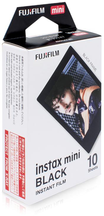 Fujifilm instax mini Black Instant Film (10 Sheets)
